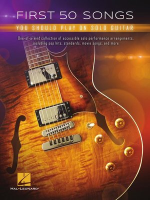 cover image of First 50 Songs You Should Play on Solo Guitar